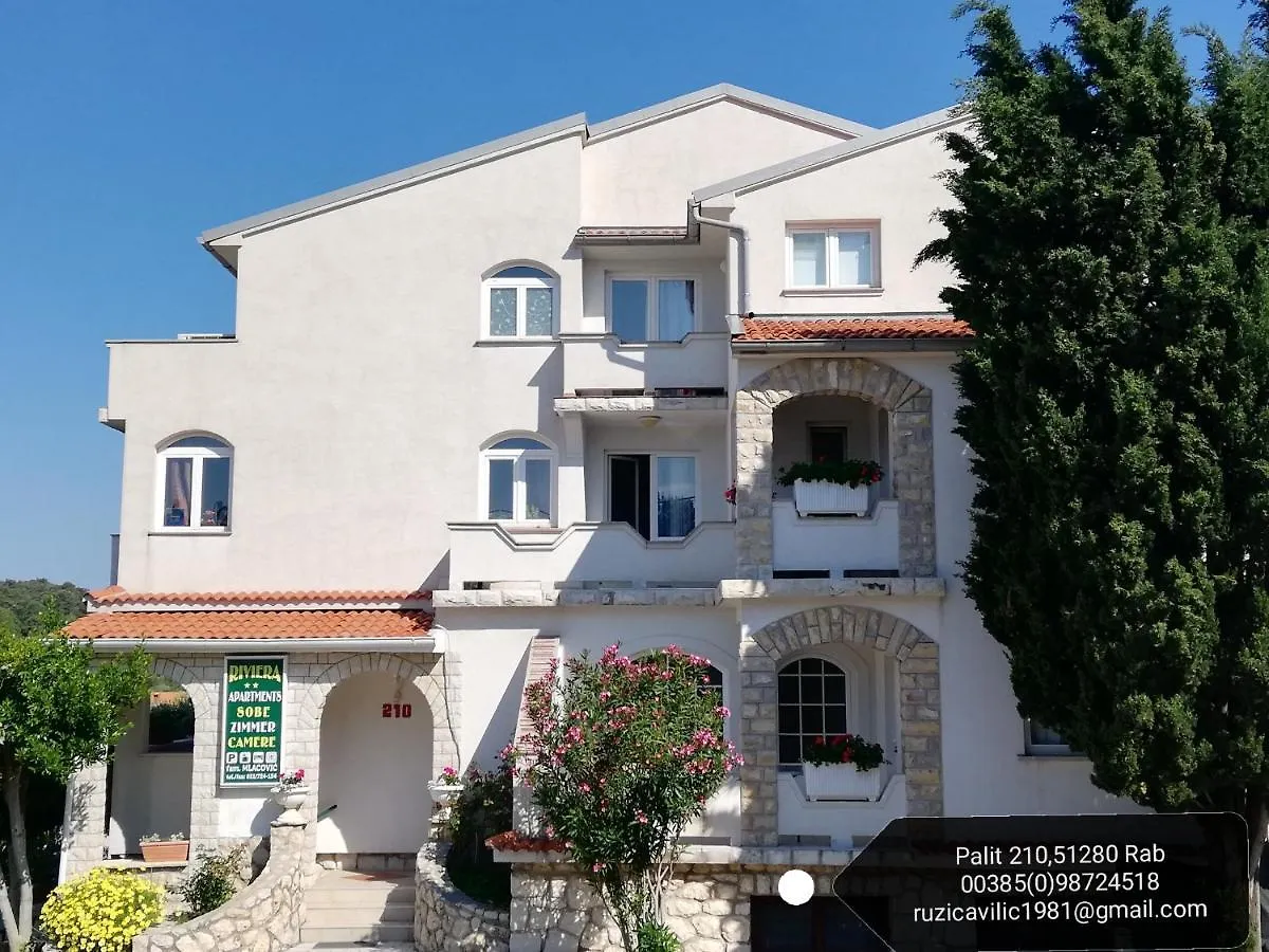 Guest house Riviera Rooms And Apartments Palit
